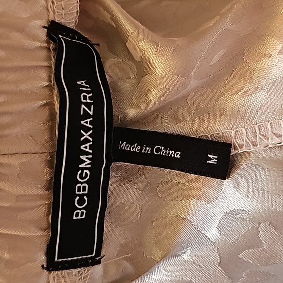 BCBG Maxazaria Two Pairs Satin Shorts Size M NWT - Picture 6 of 6